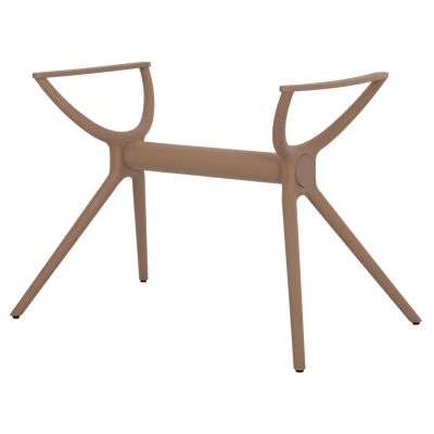 POLYPROPYLENE-METAL TABLE BASE CAPPUCCINO HM463.04 FOR TABLETOP 120X80cm.