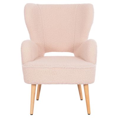 КРЕСЛО MYLIE HM8394.23 МАТЕРИЯ ЕКРЮ БУКЛЕ 66X75X93Hсм.