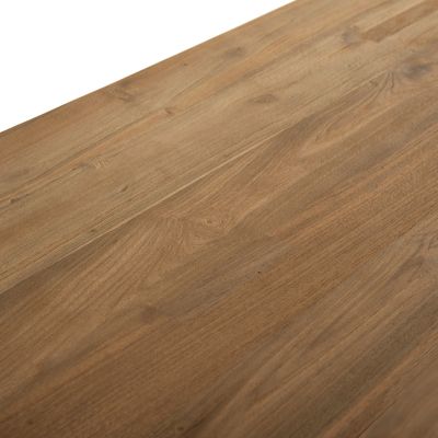 CONSOLE NO DRAWER HM9554 MADE OF RECYCLED TEAK WOOD 240x45x91Hcm.