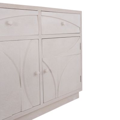 BUFFET SERIES SANTORINI HM18046 MDF IN OFF-WHITE COLOR-2 DRAWERS & 2 DOORS 107x38x82.5Hcm.