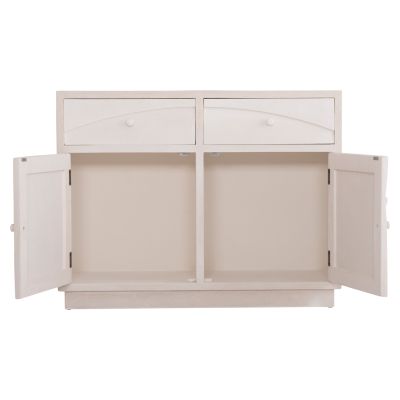 BUFFET SERIES SANTORINI HM18046 MDF IN OFF-WHITE COLOR-2 DRAWERS & 2 DOORS 107x38x82.5Hcm.