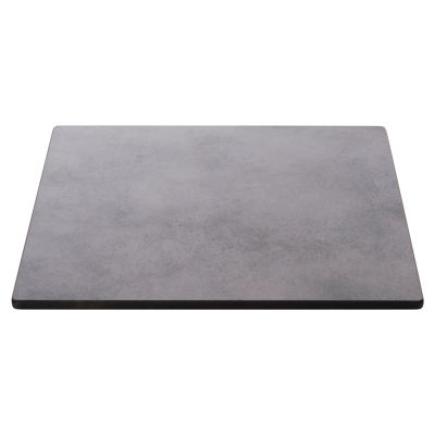 SQUARE HPL TABLETOP HM6361.12 COMPACT CEMENT 44Χ44Χ1.5cm.