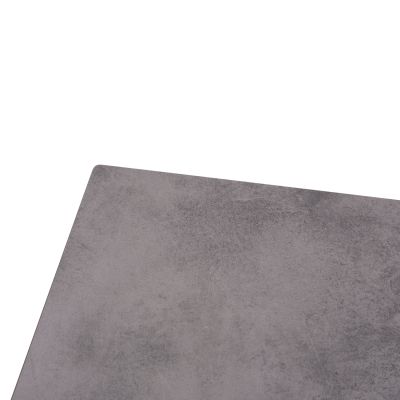 SQUARE HPL TABLETOP HM6361.12 COMPACT CEMENT 44Χ44Χ1.5cm.