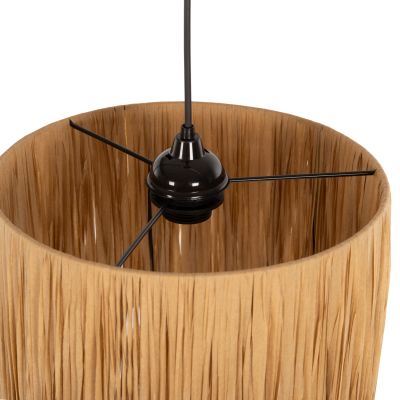CEILING PENDANT LAMP INDOORS HM7944.05 NATURAL COLORED PAPER ROPE CAP Φ30x67Hcm.