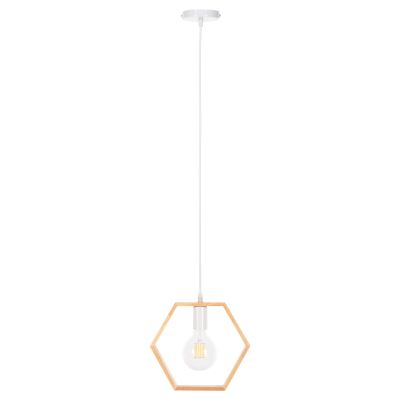 ПАНЕЛ HM4070 ДЪРВЕНА ШЕСТОКЪГЪЛНА КАПКА-БЯЛ КАБЕЛ 25,5Χ122,5H