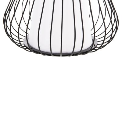 ПАНЕЛЕН ЛАМПА HM4074 ЧЕРЕН МЕТАЛЕН ЦАП Φ33x141Hcm.