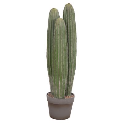DECORATIVE SYNTHETIC PLANT IN POT HM4743 CACTUS Φ16x62Hcm.
