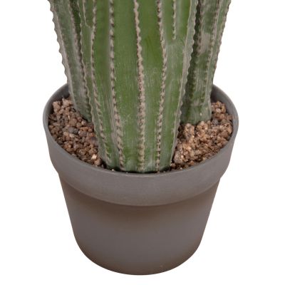 DECORATIVE SYNTHETIC PLANT IN POT HM4743 CACTUS Φ16x62Hcm.