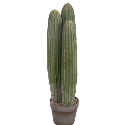 DECORATIVE SYNTHETIC PLANT IN POT HM4743 CACTUS Φ16x62Hcm.