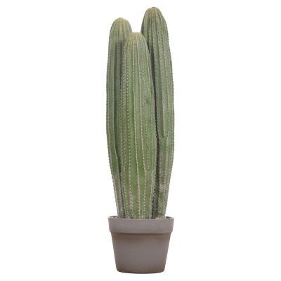DECORATIVE SYNTHETIC PLANT IN POT HM4743 CACTUS Φ16x62Hcm.