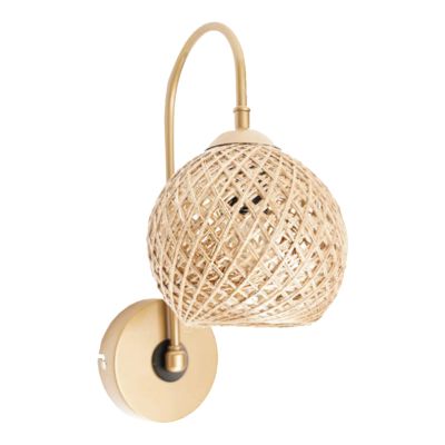 WALL SCONCE HM7641.02, GOLD COLOR, 25x25x25