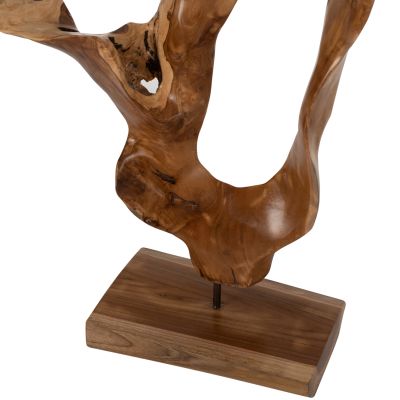 TABLE DECOR HM7713 SOLID TEAK WOOD NATURAL 26Χ16Χ70H