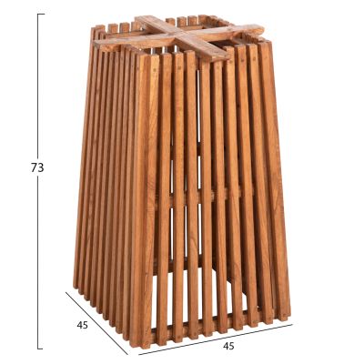 ВЪТРЕШНИ КРАКА ЗА МАСА-ОСНОВА КВАДРАТНА FRANTZ HM9460.11 MINDI ДЪРВО В НАТУРАЛ 60x60x73Hcm.