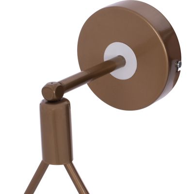 WALL SCONCE HANGING DROP GOLD WITH WHITE GLOBE 22x20x43Hcm.HM7640.02