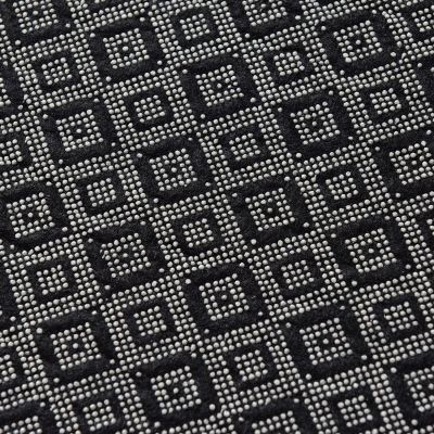 КОМПЛЕКТ ПОСТЪЛКИ ЗА БАНЯ BEVERLY HILLS POLO CLUB ΗΜ12123 ЧЕРНО ECU 100x60 cm