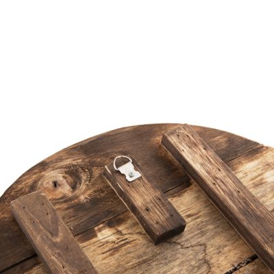 WALL DECORATION ROUND CHIIKI HM4297 DRIFTWOOD IN NATURAL Φ40 cm.