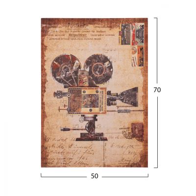 Canvas Old Camera HM7153.06 50X70X2.5 cm.