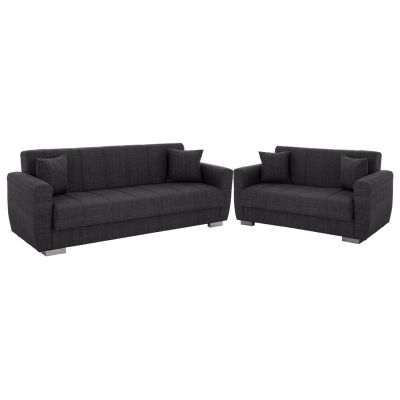 Sofa-bed set of 2-seater and 3-seater, HM11747.03