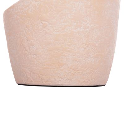 SIDE TABLE REBON HM18156.04S FIBER CEMENT IN PEACH COLOR--Φ27.5x50Hcm