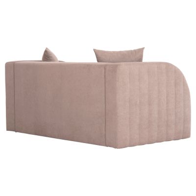SOFA-BED ILSA HM3284 BEIGE STAINPROOF FABRIC--FOLDING COT BED 160x88x68Hcm.