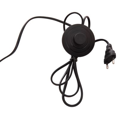 DECORATIVE FLOOR STANDING LAMP ALTAR HM4429 DRIFTWOOD--WHITE PVC CAP Φ45x153Hcm.