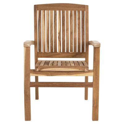ARMCHAIR DART HM9781 TEAK WOOD 61x59,5x91Hcm.