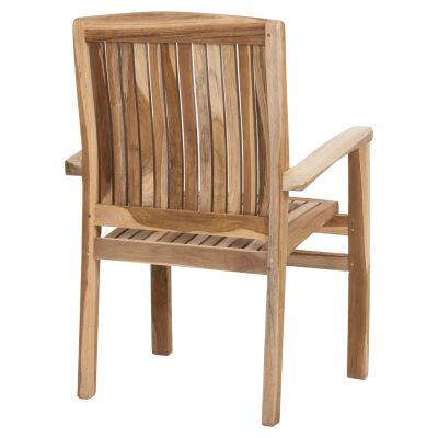 ARMCHAIR DART HM9781 TEAK WOOD 61x59,5x91Hcm.