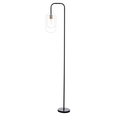 FLOOR STANDING LAMP BIUT HM7434.11 METAL IN BLACK 29x169Hcm.