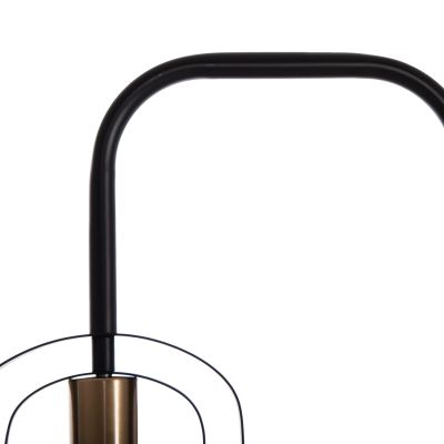 FLOOR STANDING LAMP BIUT HM7434.11 METAL IN BLACK 29x169Hcm.