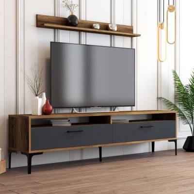 ХОЛНА КОМПОЗИЦИЯ HM11856.02 2БР МЕЛАМИН ОРЕХ-АНТРАЦИТ