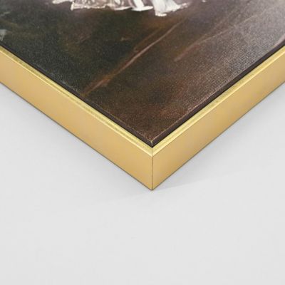 WALL PAINTING ONNANOKO HM4568 BLACK PS FRAME-PRINTED CANVAS 82x4,5x82Hcm.