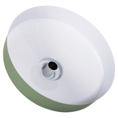 CEILING PENDANT LAMP HM4159.05 GREEN METAL CAP Φ40x116Hcm.