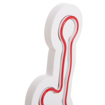 WALL DECORATION ILLUMINATED (LED) HM4651 BASKETBALL LEGEND FIGURE 40x2x39,5Hcm.