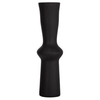 CERAMIC TABLE DECOR SCEPTER HM4637.02 MATTE BLACK Φ14x50Hcm.
