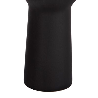 CERAMIC TABLE DECOR SCEPTER HM4637.02 MATTE BLACK Φ14x50Hcm.