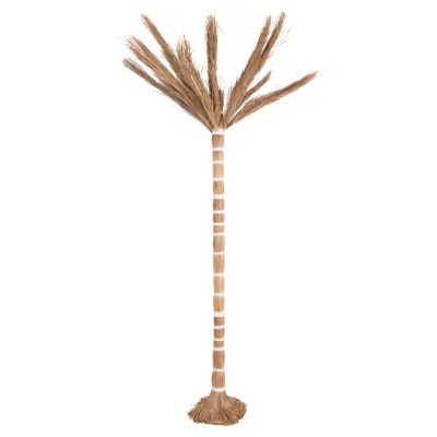 DECORATIVE TREE TROPIC HM4322 COCONUT-STYLE MADE OF MENDONG GRASS 360Hcm.