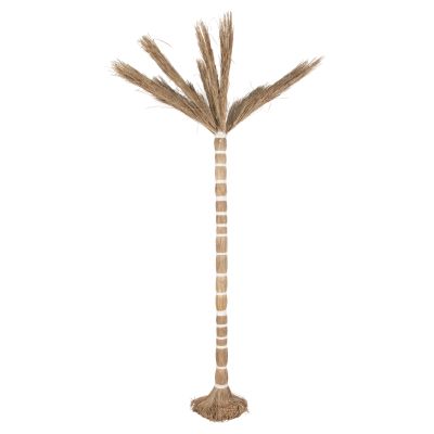 DECORATIVE TREE TROPIC HM4322 COCONUT-STYLE MADE OF MENDONG GRASS 360Hcm.