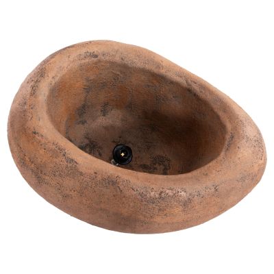 CEILING PENDANT LAMP STONE-LOOK STONER (L) HM4419 DARK BEIGE 72x60x32Hcm.