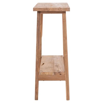 CONSOLE TALIBER HM18256 TEAK WOOD IN NATURAL COLOR 90x30x77Hcm.