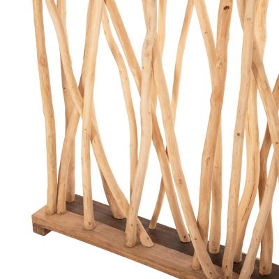 ПРЕДЕЛИТЕЛ ЗА СТАИ HM9521 МАСИВНИ ТИКОВИ КЛОНИ В ЕСТЕСТВЕН ЦВЯТ 120Χ20Χ180Hcm.