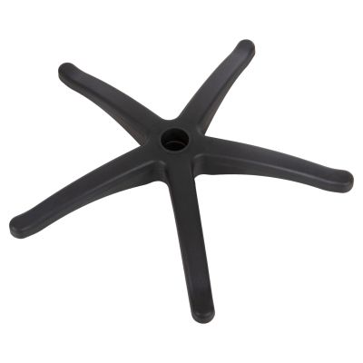 REPLACEMENT "STAR" BASE FOR OFFICE CHAIR HM1001 BLACK POLYPROPYLENE