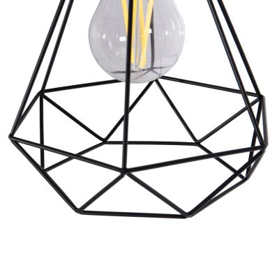 WALL SCONCE MILID HM4468 METAL IN BLACK 20x27x28Hcm.