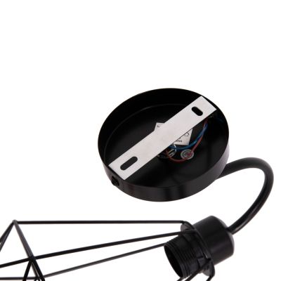 WALL SCONCE MILID HM4468 METAL IN BLACK 20x27x28Hcm.