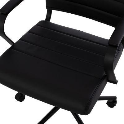 OFFICE CHAIR SUPERIOR HM1165.01 BLACK PU 62x71,5x113 cm.