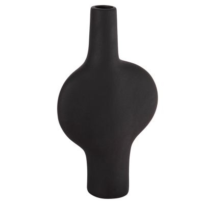 CERAMIC TABLE DECOR SERIES ARKEN HM4620.02 MATTE BLACK 19x7,5x33,5Hcm.