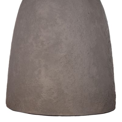 DINING TABLE ROUND SEPPO HM18154.03 FIBER CEMENT IN GREY--Φ119,5x75,5Hcm.