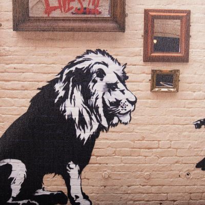 WALL PAINTING SERIES GOBI HM4828 PRINTED CANVAS 50x2,5(thickness)x68Hcm.