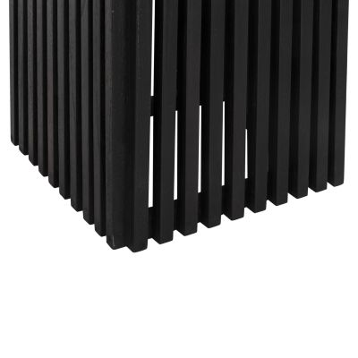 КРАКА ЗА ВЪТРЕШНА БАР МАСА-БАЗА MED.HEIGHT SQUARE FRANTZ HM9858.12 MINDI ДЪРВО В ЧЕРНО 40x40x90Hcm.