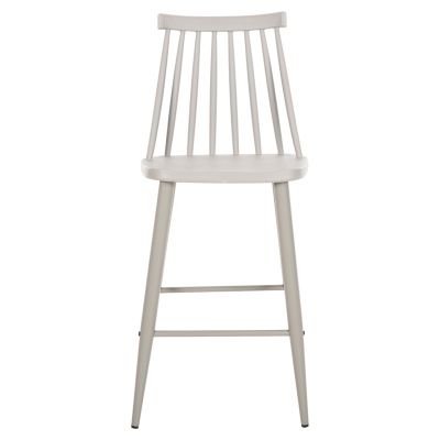 BAR STOOL MEDIUM HEIGHT VANESSA HM9300.20 POLYPROPYLENE & METAL-GREY 45,5x46x97Hcm.