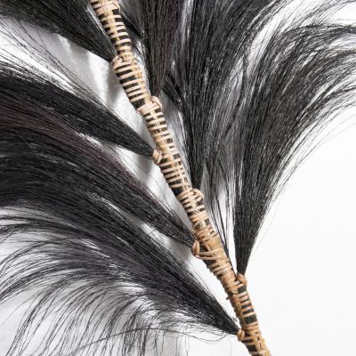 ДЕКОРАТИВЕН ЛИСТ HM7850 ДИВА ЗАХАРНА Тръстика В ЧЕРНО-НАТУРАЛЕН ЦВЯТ 80х225х2см.